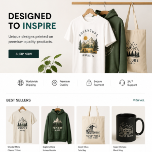 Done-For-You POD Stores