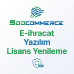 E-ihracat Yazılım Lisans Yenileme